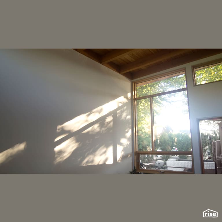 Window with Wood Window Frame by MIZA Architects