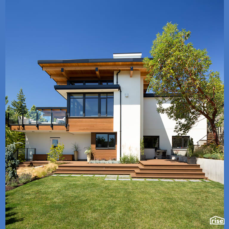 Exterior with Outdoor Gardens by Naikoon Contracting