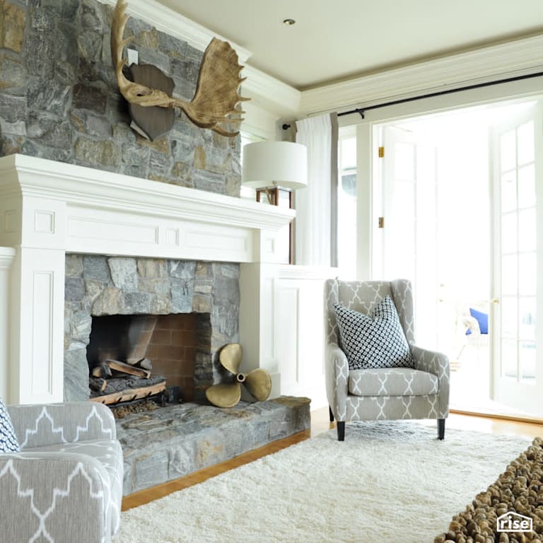 Living Room with Integrated LED by PlaidFox