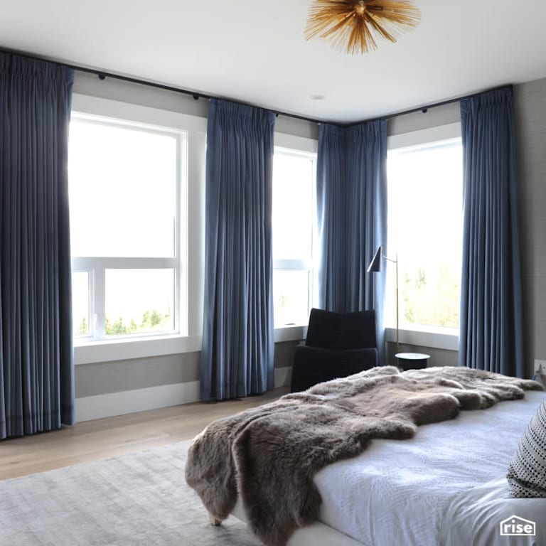 Luxton Square - Bedroom with Ceiling Light by PlaidFox