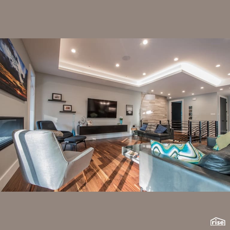 Heddas Way - Living Room with FSC Certified Hardwood by Homes by Highgate