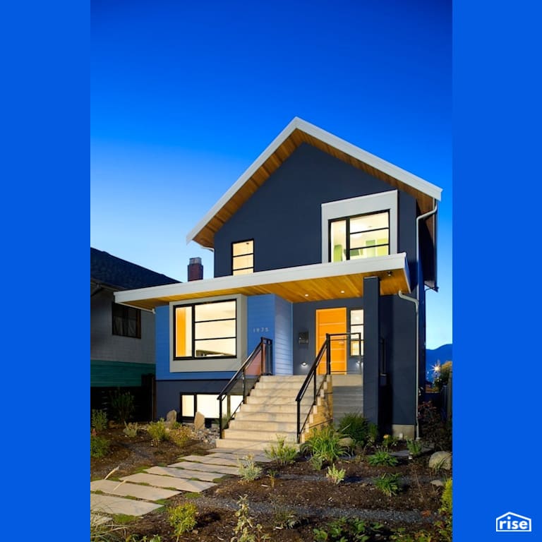Vancouver Green Renovation with Energy Star Exterior Door by Marken Design + Consult