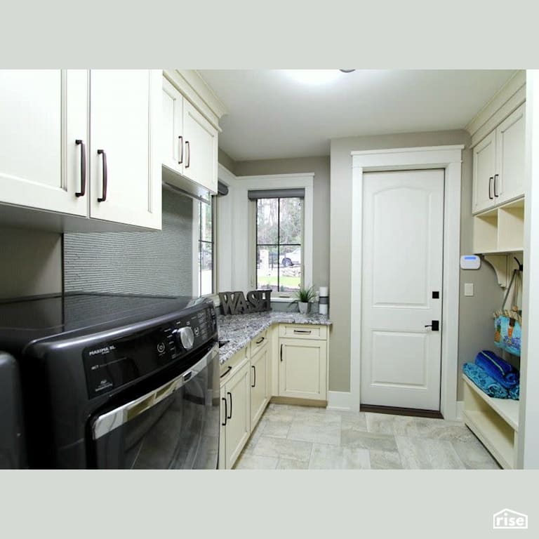 Copper Island Fine Homes - Interior with Programmable Thermostat by Copper Island Fine Homes Inc.