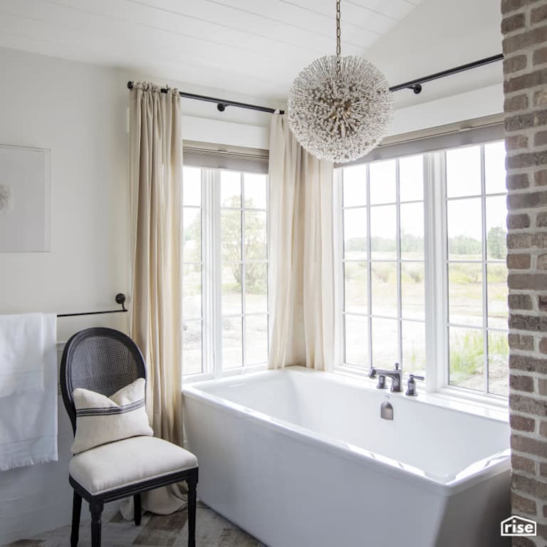 Bathroom with Low-Flow Bathroom Faucet by PlaidFox