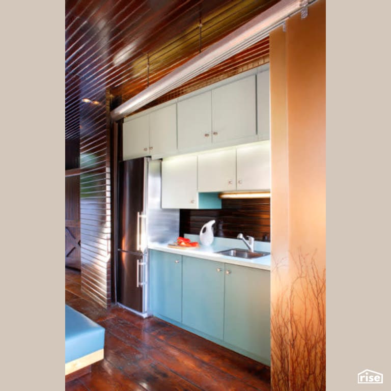 Stephanie's House Kitchen with FSC Certified Hardwood by Tracy A. Stone Architect