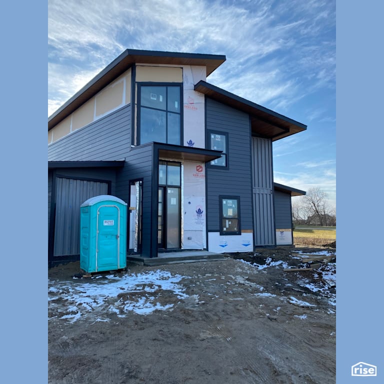 Composite Siding and Barrier Installation with Double Hung Window by Three Squared Inc.
