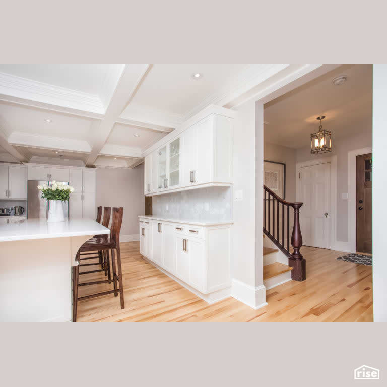 Rothesay Road Kitchen with Integrated LED by Vantage Build