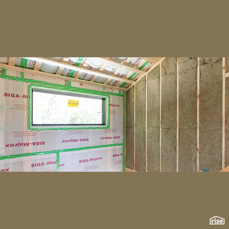 SIGA Majrex control layer with Interior Air Sealing Tape by SIGA North America