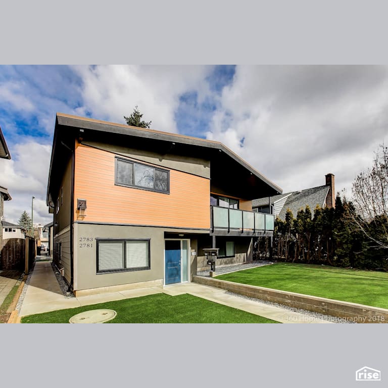 Main House Renovation  with Asphalt Shingles by KPC Homes Ltd. 