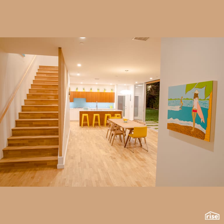 Kitchen with Integrated LED by Alliance Green Builders