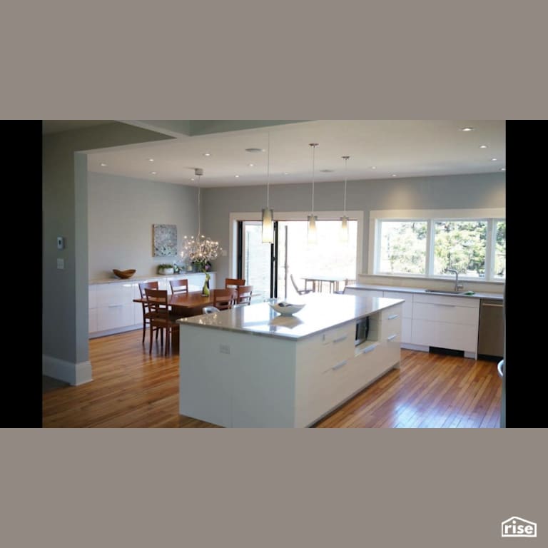 Walnut Street - Kitchen with Integrated LED by Brad Goodsell Design | Build Inc