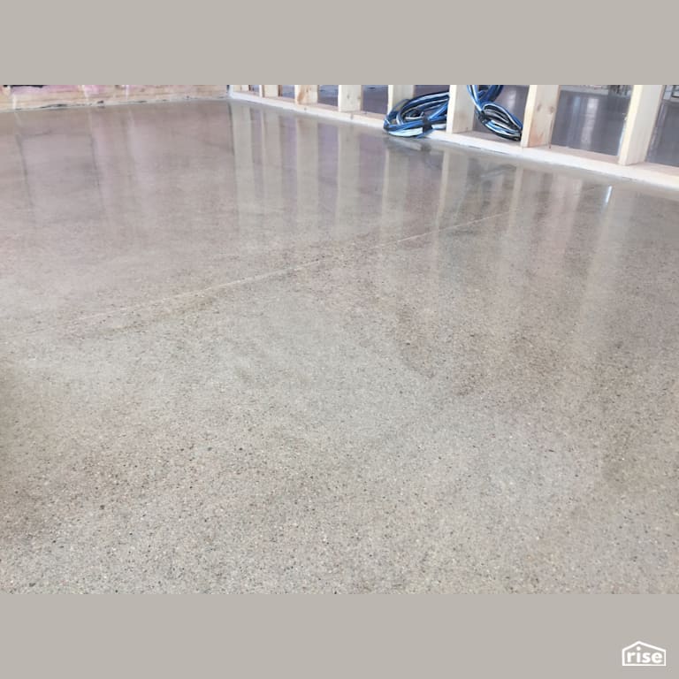 800 Grit Hiperfloor with Concrete Flooring by DeltaCrete