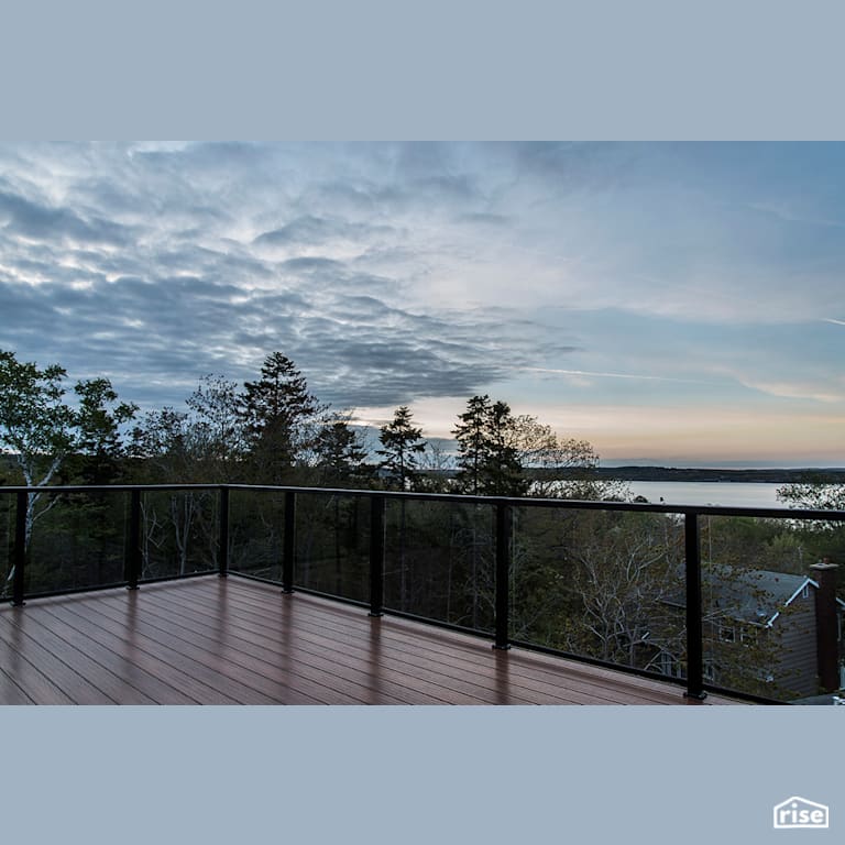 Villa Lina - Deck with Composite Decking by Bowers Construction