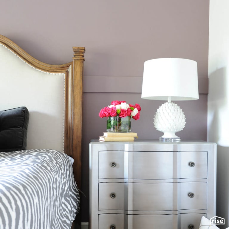 Bedroom with Desk Lamp by PlaidFox