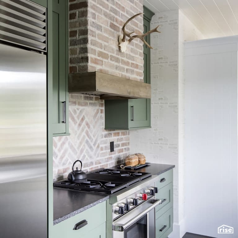 Kitchen with Gas Range by PlaidFox