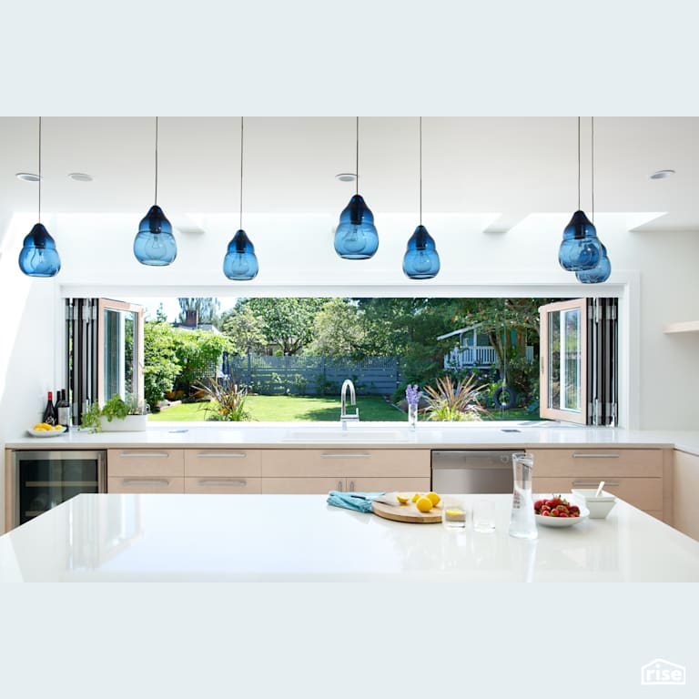 Kitchen with Integrated LED by Naikoon Contracting