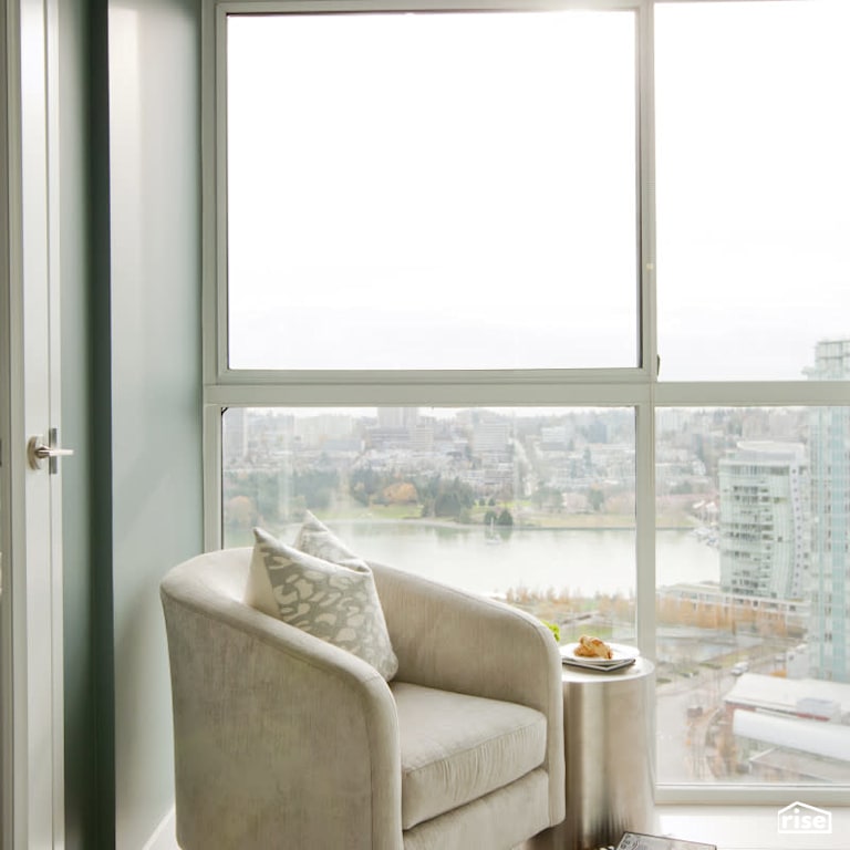 Homer Street - Living Room View with Laminate Flooring by PlaidFox