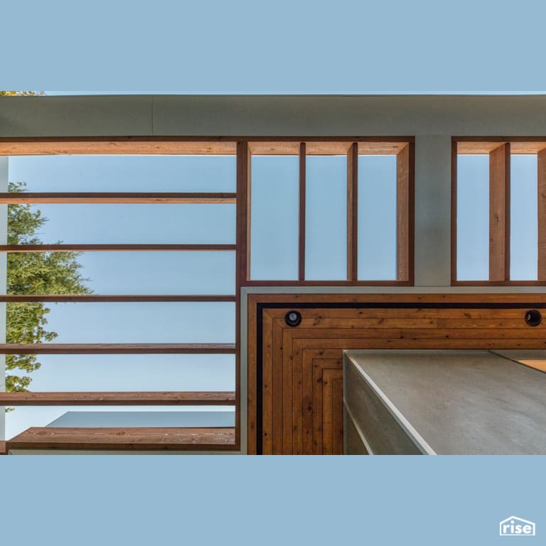 MODCUBE - Patio Ceiling with Accent Outdoor Lighting by Synthesis Design