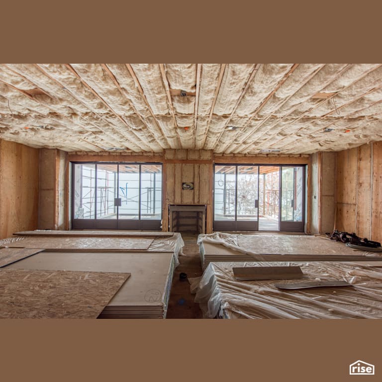 Under Construction with Sheep's Wool Batt Insulation by Havelock Wool