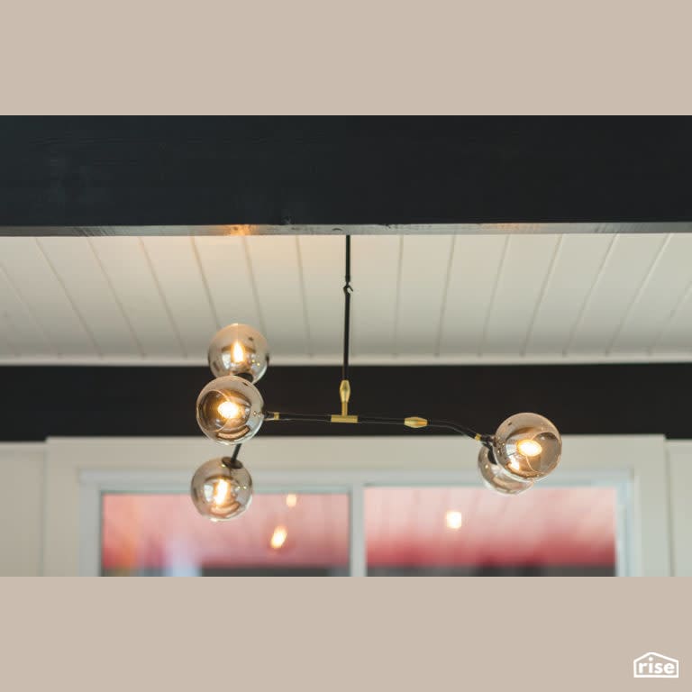 Bachelor Pad Renovation Dining Room Lighting with LED Lighting by Vantage Build