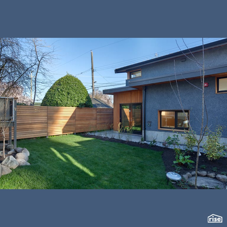 W20th exterior backyard with Patio Stone by Lanefab Design/Build