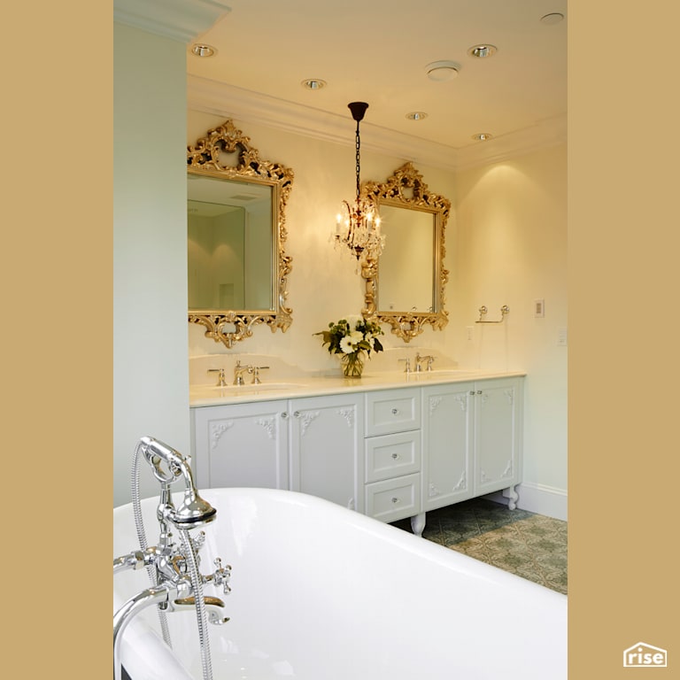 Ensuite with Integrated LED by My House Design/Build Team Ltd.