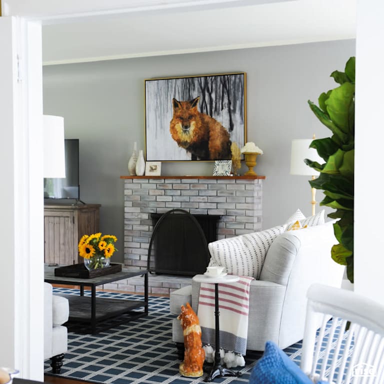 Jericho Beach - Family Room with Air Purifying Plant by PlaidFox