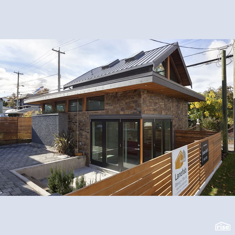 Slocan Patio and exterior with Energy Star Exterior Door by Lanefab Design/Build