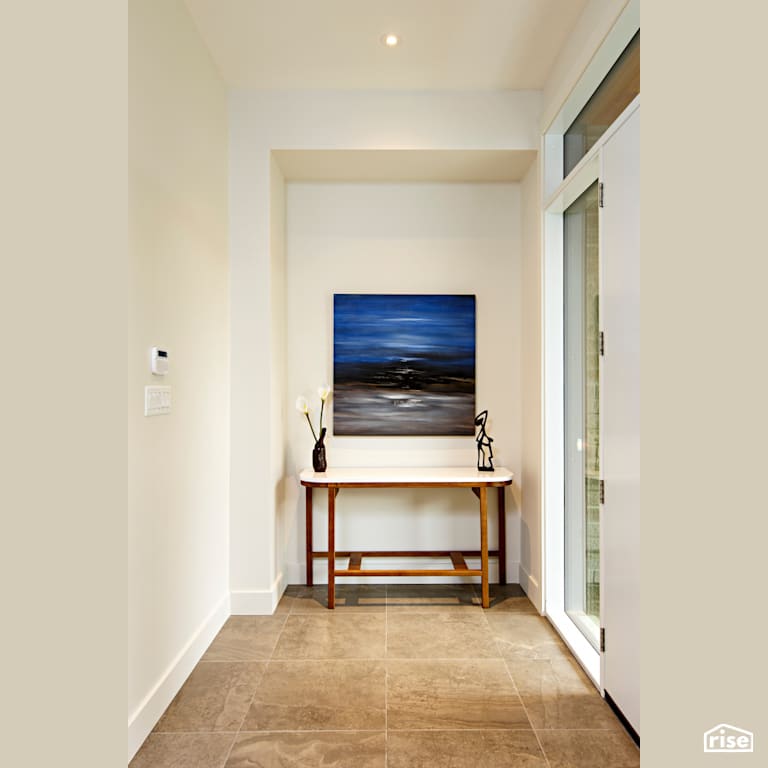 Selby Entryway with Ceramic Tile Floors by The Conscious Builder