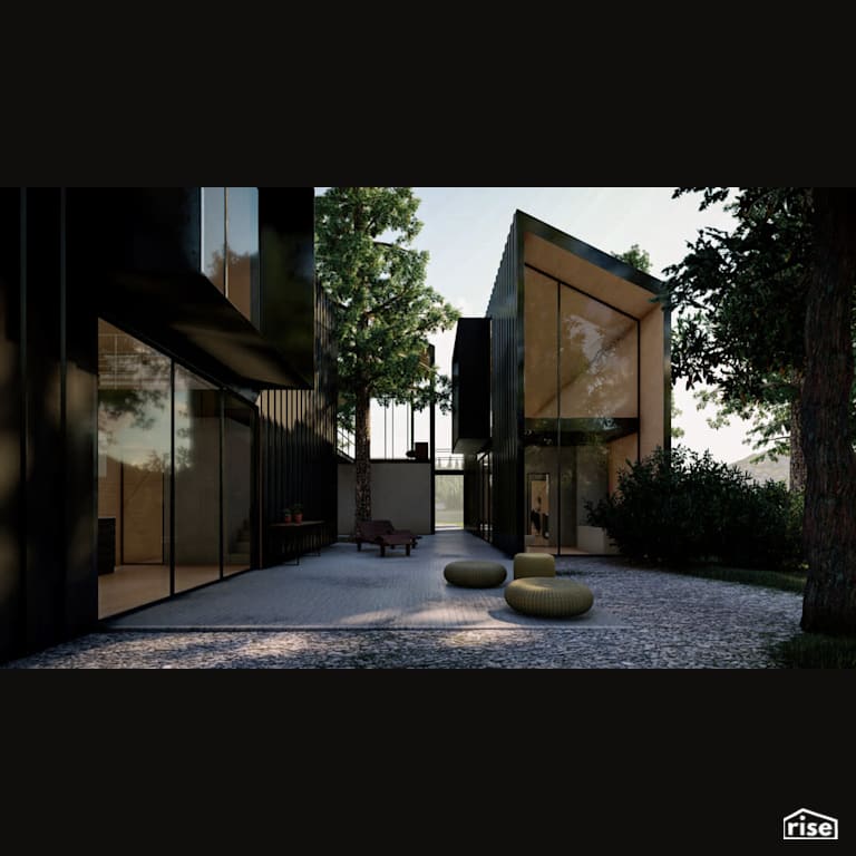 Exterior with Outdoor Gardens by RAD LAB