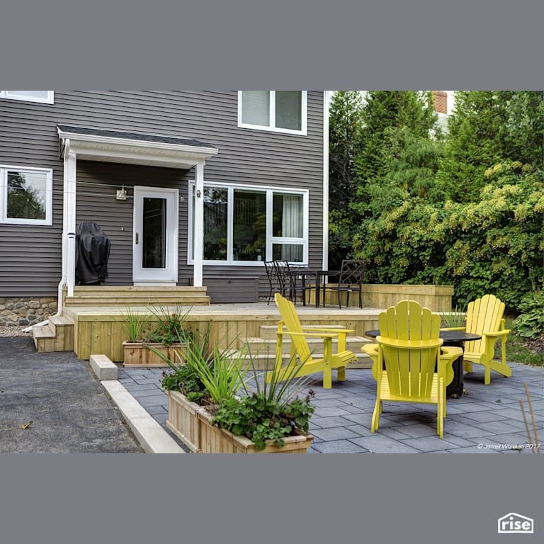 Rosebush Urban Reno Patio with Energy Star Exterior Door by Passive Design Solutions