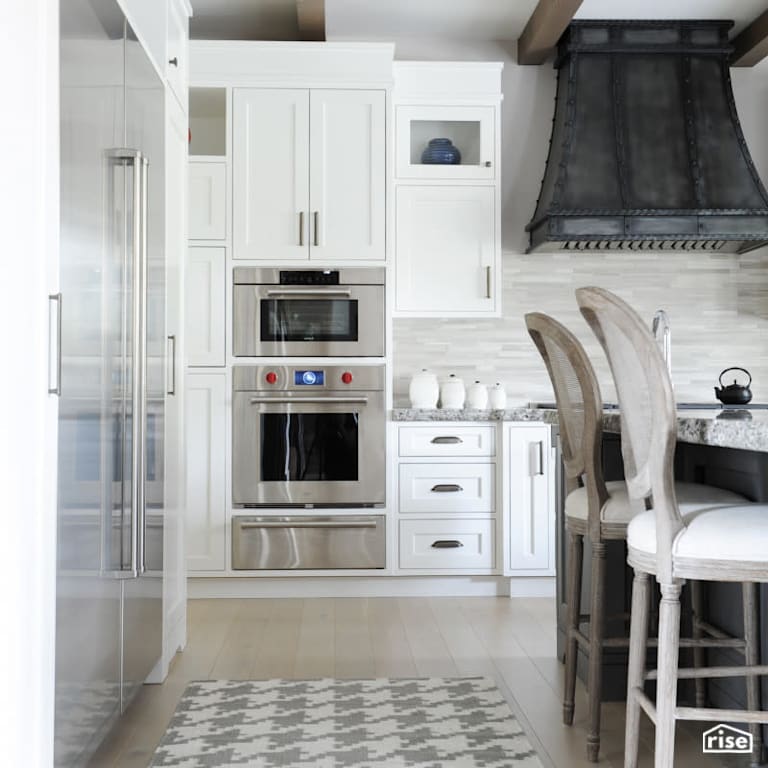 Walnut Grove - Kitchen with Wall Oven by PlaidFox