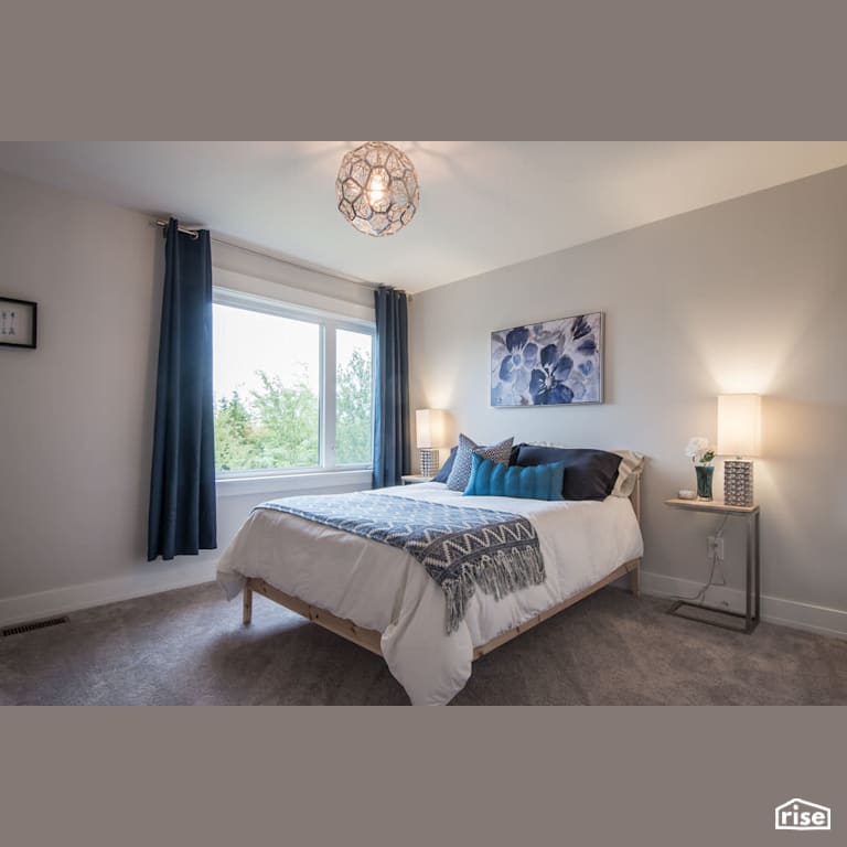 71 Arielle Lane - Bedroom with Ceiling Light by Homes by Highgate