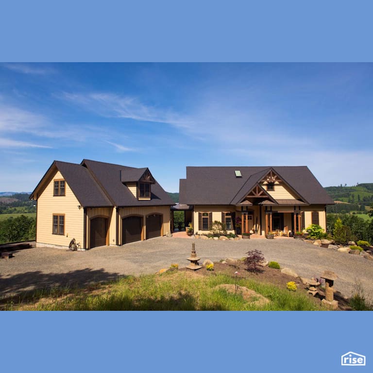 Exterior with Outdoor Gardens by Winsome Construction
