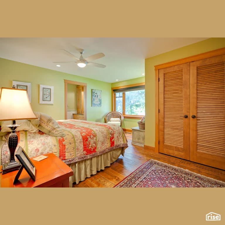 Mermaid Manor - Oceanfront Cottage Build - Bedroom with Integrated LED by Pheasant Hill Homes Ltd.