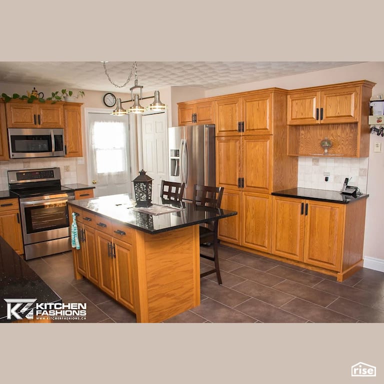 Facelift Kitchen Renovation with LED Lighting by Home Fashions