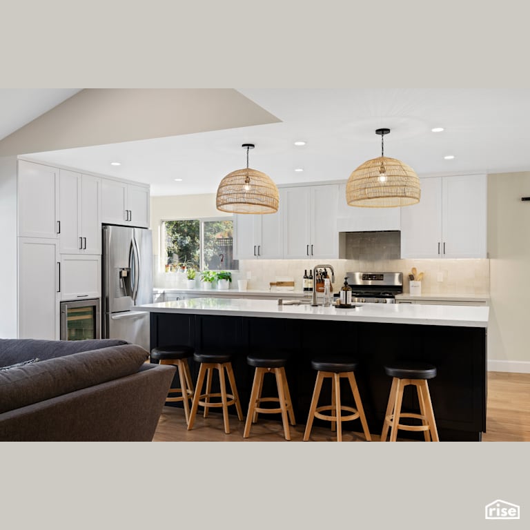 Kitchen with LED Lighting by Murray Lampert Design, Build, Remodel