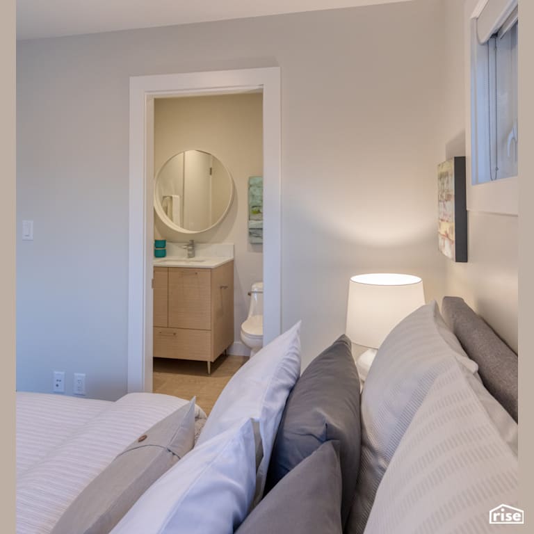 MODCUBE - Bedroom and Ensuite with LED Lighting by Synthesis Design