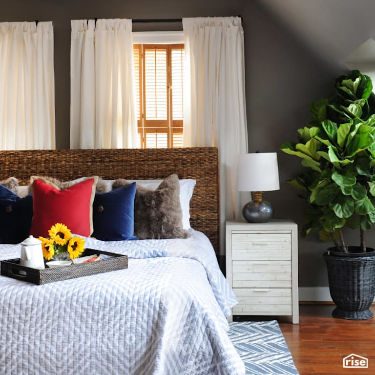 Jericho Beach - Bedroom with Engineered Hardwood by PlaidFox