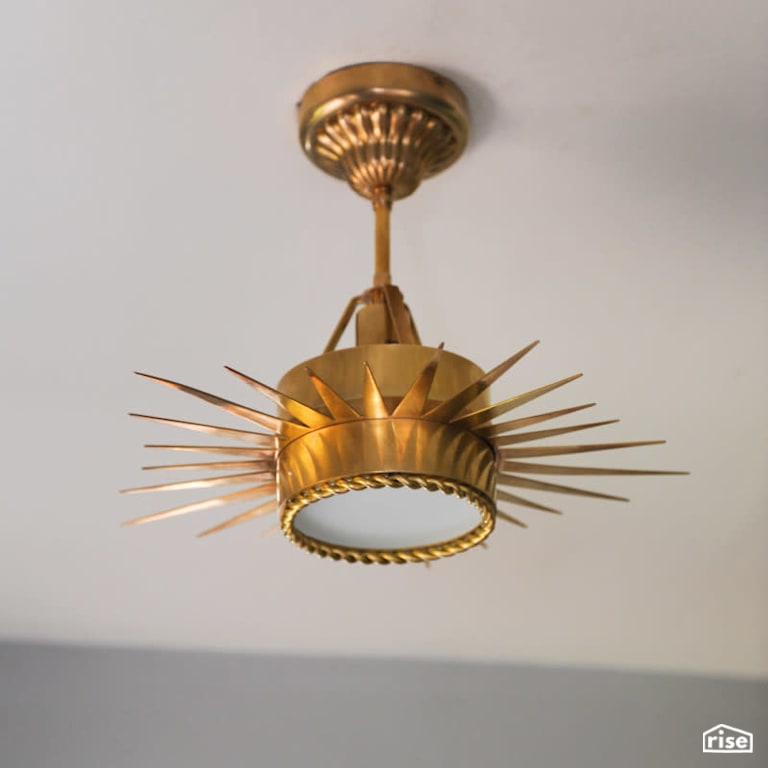 Jericho Beach - Bedroom Lighting with Ceiling Light by PlaidFox