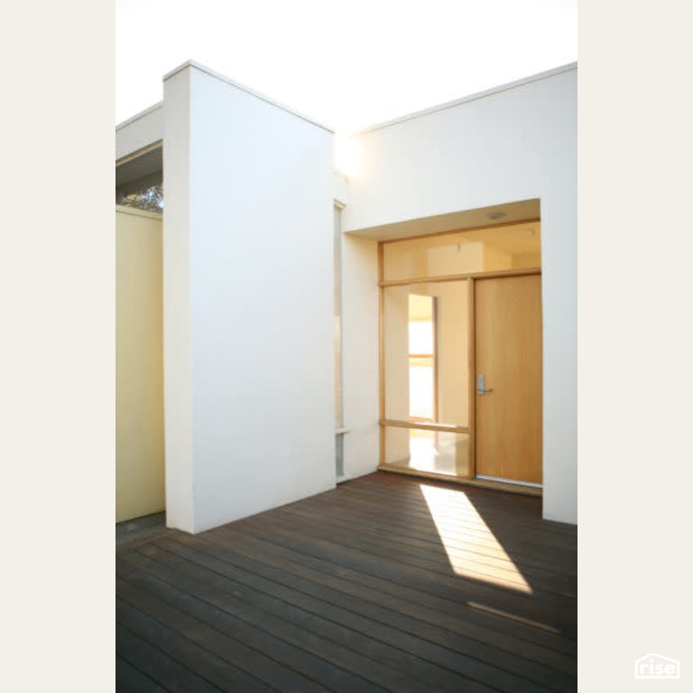 Echo Park Entryway with FSC Certified Hardwood by Tracy A. Stone Architect