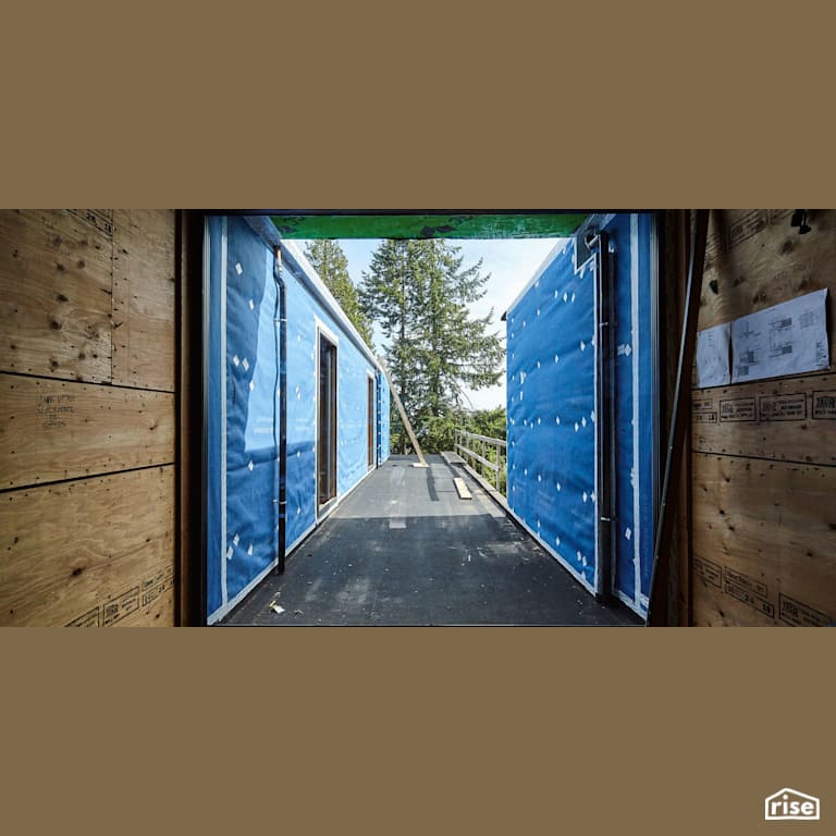 Vapor control layer installation with Exterior Air Sealing Tape by SIGA North America