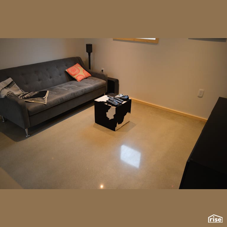 Polished Concrete Overlay with Concrete Flooring by DeltaCrete
