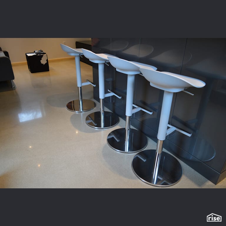 Polished Concrete Overlay with Concrete Flooring by DeltaCrete