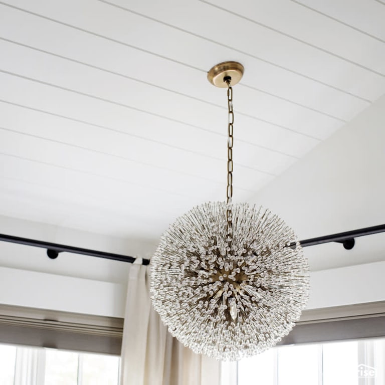 Living Room Lighting with Ceiling Light by PlaidFox