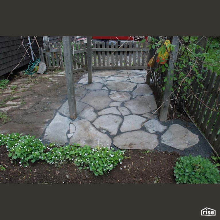Backyard Patio Stones with Patio Stone by Earthworks Landscape & Design