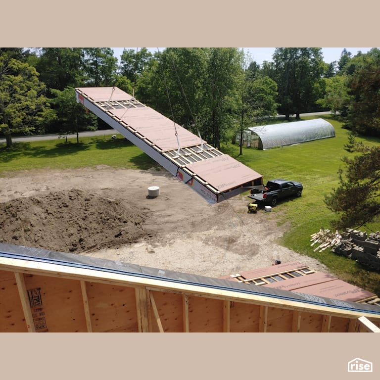 High Performance Roof with Prefabricated Panelized Home by Simple Life Homes