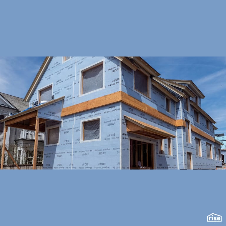 East Elm St. House vapor control layer with Vapor Control Layer by SIGA North America