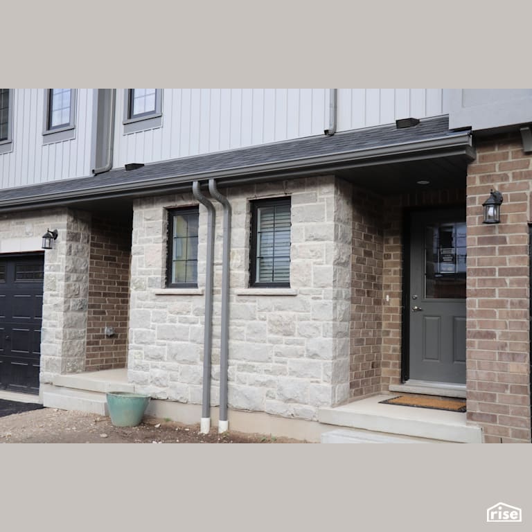 Stone Siding with Brick with Stone Siding by Masonal Stone Inc