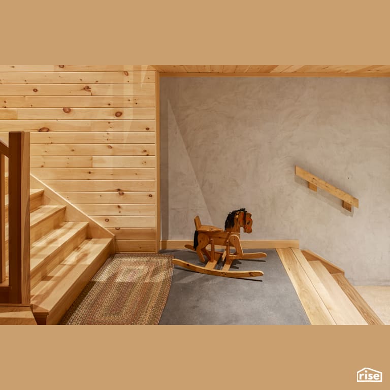 Tooke House Stairs with FSC Certified Hardwood by Fourth Pig Green & Natural Construction